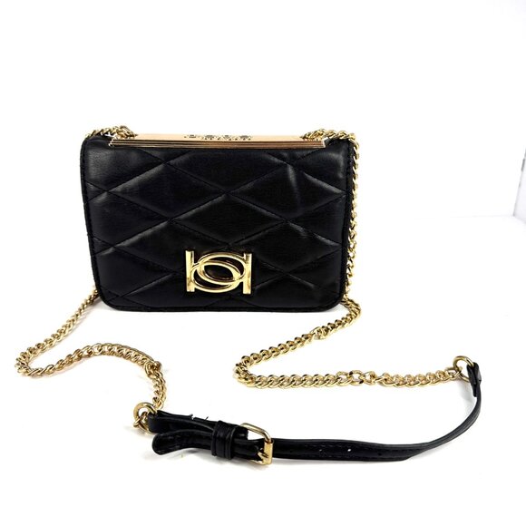 Bebe 3-Piece Bag Set Black with Gold Hardware – Crossbody, Backpack & Tot - Picture 13 of 16